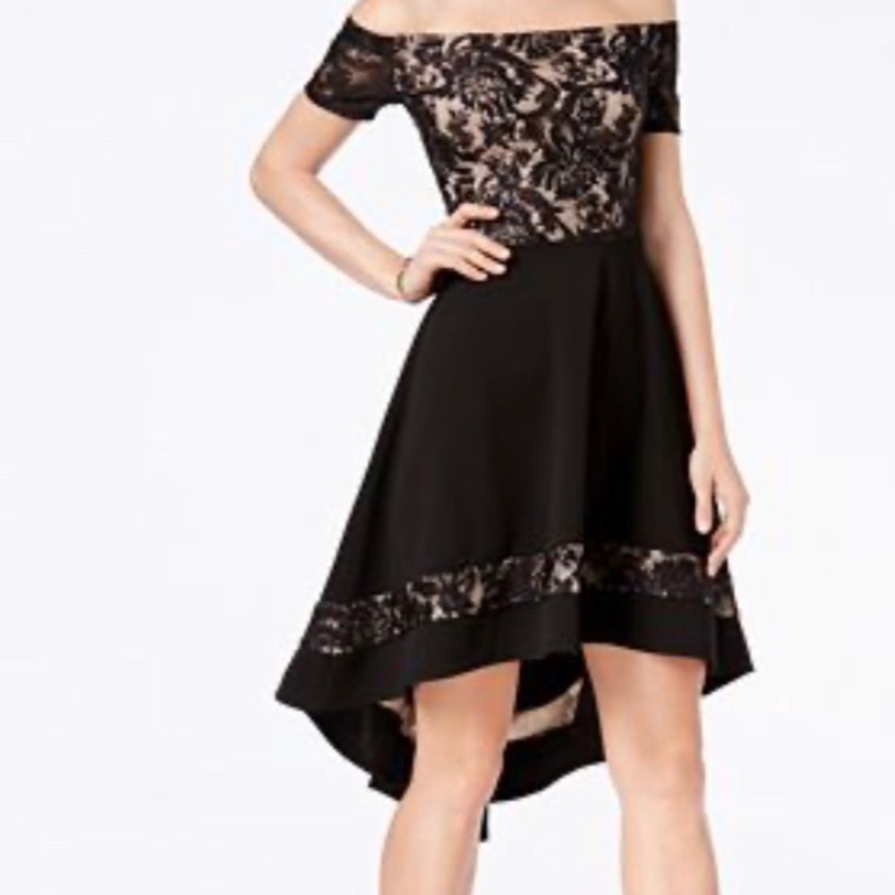 Junior High-low dress